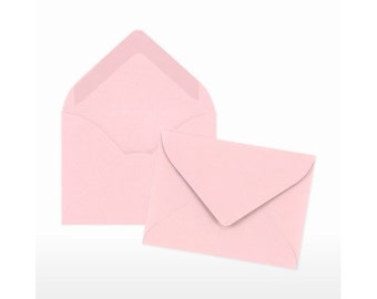 Baby Pink Mini Envelopes, Mini Envelopes, Gift Card Envelopes, Gift Tags, Envelopes, Wedding Gift, Baby Shower, Birthday, Invitations