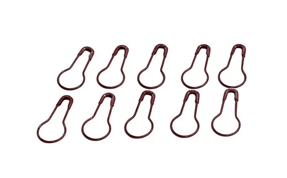 500 Épingles De Sûreté En Forme De Gourde - 22mm, Métal, Avec Boîte De Rangement
