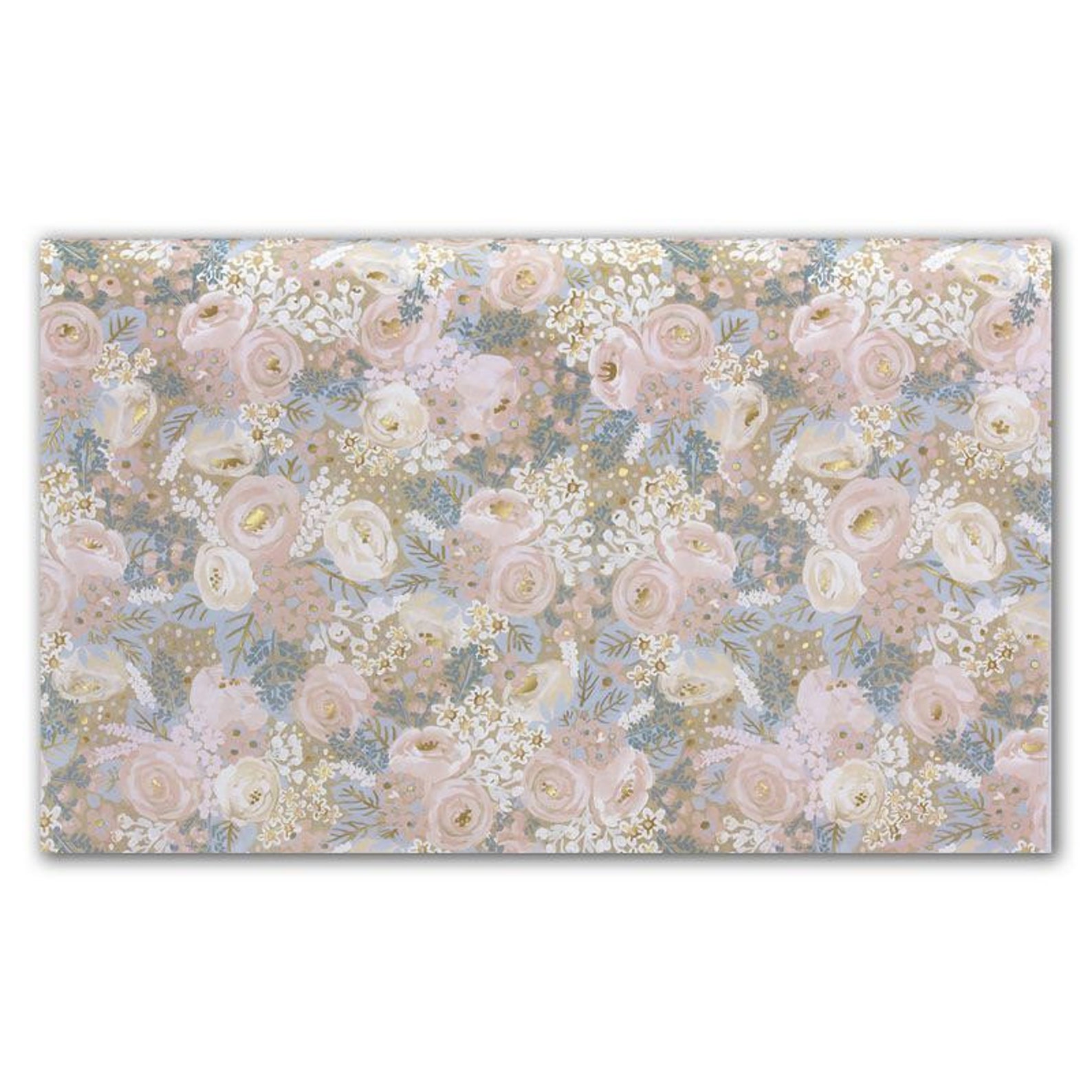 Floral Bouquet Print Tissue Paper Tissue Paper Gift Etsy