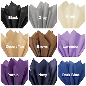 Color Bulk Recycled Tissue Paper - Gift Wrap, Packaging (20x30")