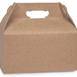 Boîtes à pignon kraft 100 % recyclées, 9,5 x 5 x 5 po., Boîtes à pignon, Boîtes à pignon kraft, Boîte à pignon, Boîte kraft brune, Boîte à pignon kraft brune, Boîte-cadeau, Cadeaux