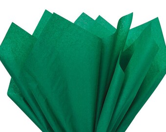 Emerald Green Tissue Paper,Tissue Paper,Gift Grade Tissue Paper Sheet - 20 x 30",Green Tissue Paper,Gift Wrap,Christmas,Birthdays,Graduation