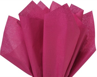 Cranberry Bulk Tissue Paper, Tissue Paper, Gift Grade Tissue Paper Sheets - 20 x 30", Magenta Tissue Paper, Gift Wrap,Christmas,Birthdays