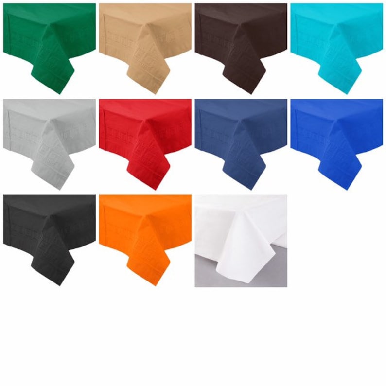 54x108 Polytissue Table Cover Table Cover Party Etsy