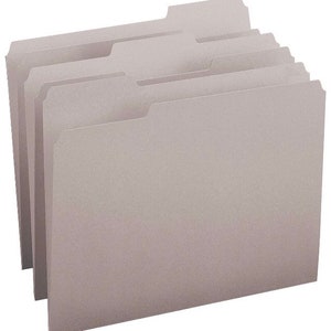 Chemise standard kraft grise 25 carats, Chemise kraft, Respectueux de l'environnement, Papier kraft, Fournitures kraft, Papeterie, Business, Chemise, Recyclable