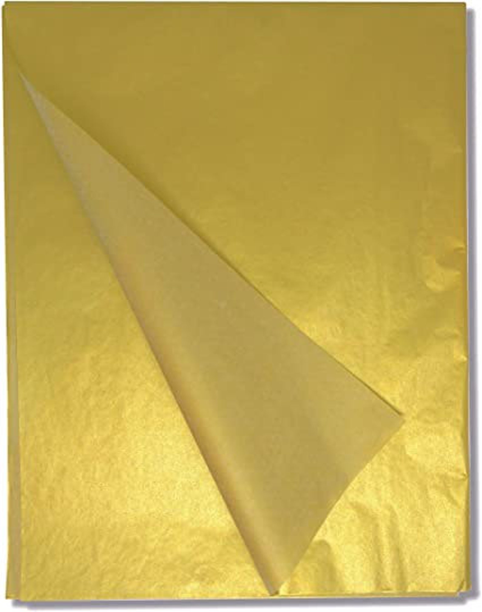 10Ct Gold Metallic Tissue Paper Tissue Paper Bulk Tissue Etsy