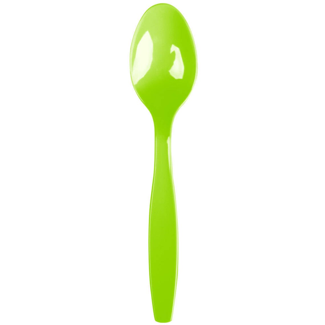 2550Ct Lime Green Plastic Spoon Plastic Spoon Plastic Etsy