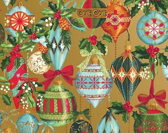 Papier de soie de Noël décoratif : emballage cadeau, emballage de vente au détail - Fabriqué en Italie