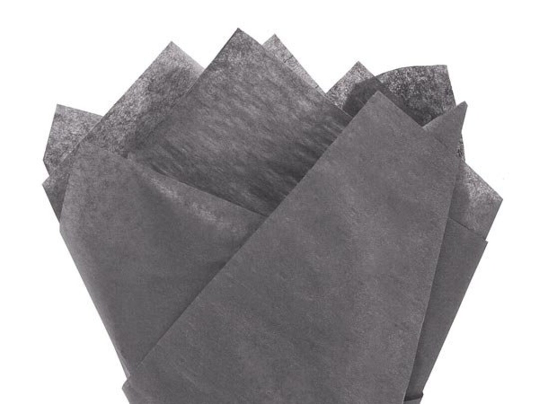 Charcoal Gray Bulk Tissue Paper, Tissue Paper, Bulk Tissue Paper, Gift ...