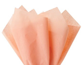 Peach Bulk Tissue Paper, Tissue Paper, Bulk Tissue Paper, Gift Wrapping, Packaging, Peach, Gift Packaging, Crafts Supply, Peach Tissue Paper