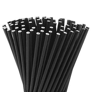 Jumbo Paper Straws,Eco-Friendly Disposable Paper Straws,Bulk Pack of Compostable Paper Straws for Party Cocktails and Weddings,Biodegradabl