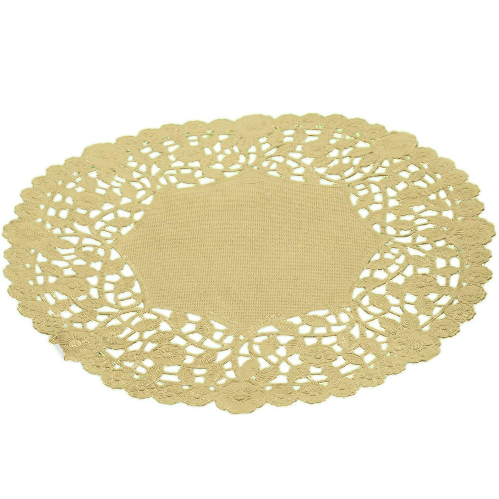50ct Gold Foil Lace Doily Paper Doilies Doily Lace Doily Etsy