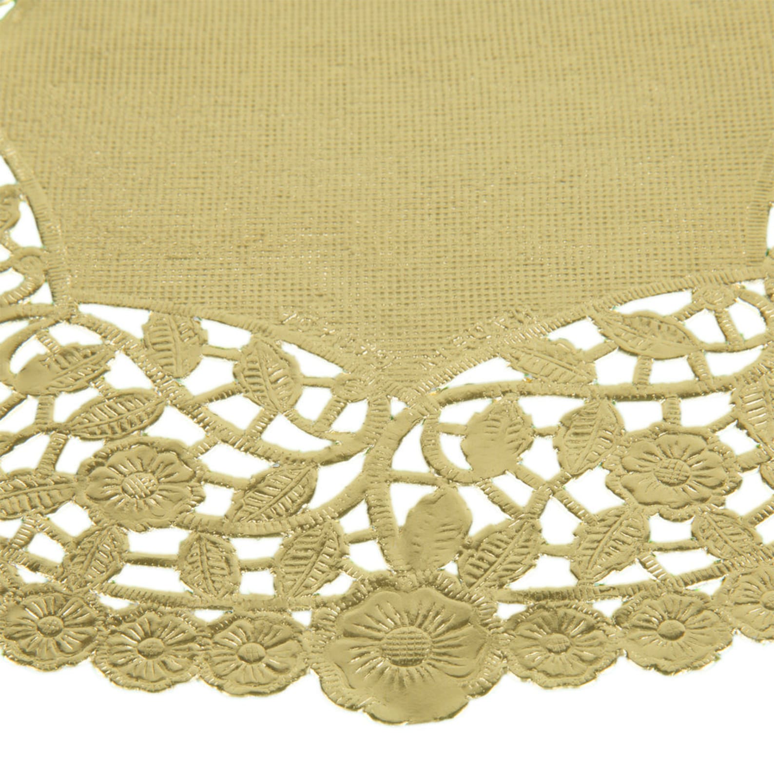 50Ct Gold Foil Lace Doily Paper Doilies Doily Lace Doily Etsy