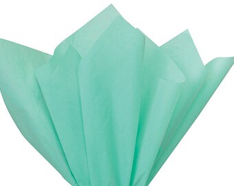 Aqua Tissue Paper, Tissue Paper, Gift Grade Tissue Paper Sheets - 20 x 30", Blue Tissue Paper, Gift Wrap,Christmas,Birthdays, Green, Teal