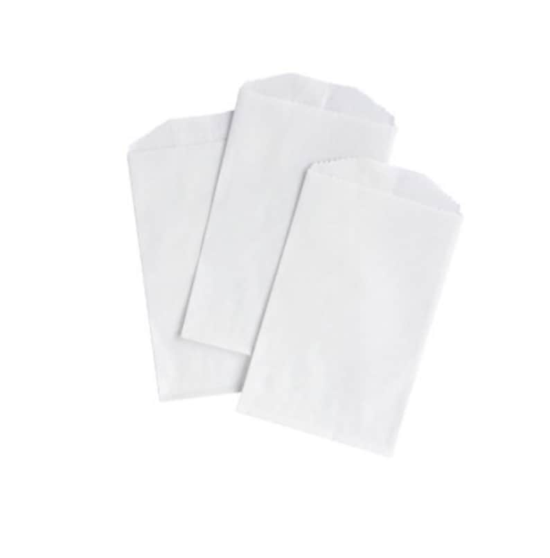 50ct White Paper Mini Treat Bags Treat Bags Favor Bags Etsy