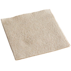 Serviettes de table en papier kraft naturel, serviettes en papier lin, serviettes de table en lin, serviettes de table pour boissons, fête, vaisselle de mariage