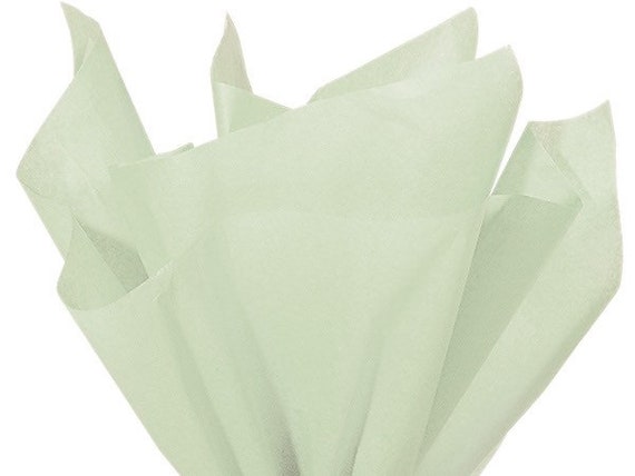 Pale Mint Green Tissue Paper,tissue Paper, Gift Grade Tissue Paper Sheets  20 X 30, Mint Green Tissue Paper, Gift Wrap,christmas,birthdays 
