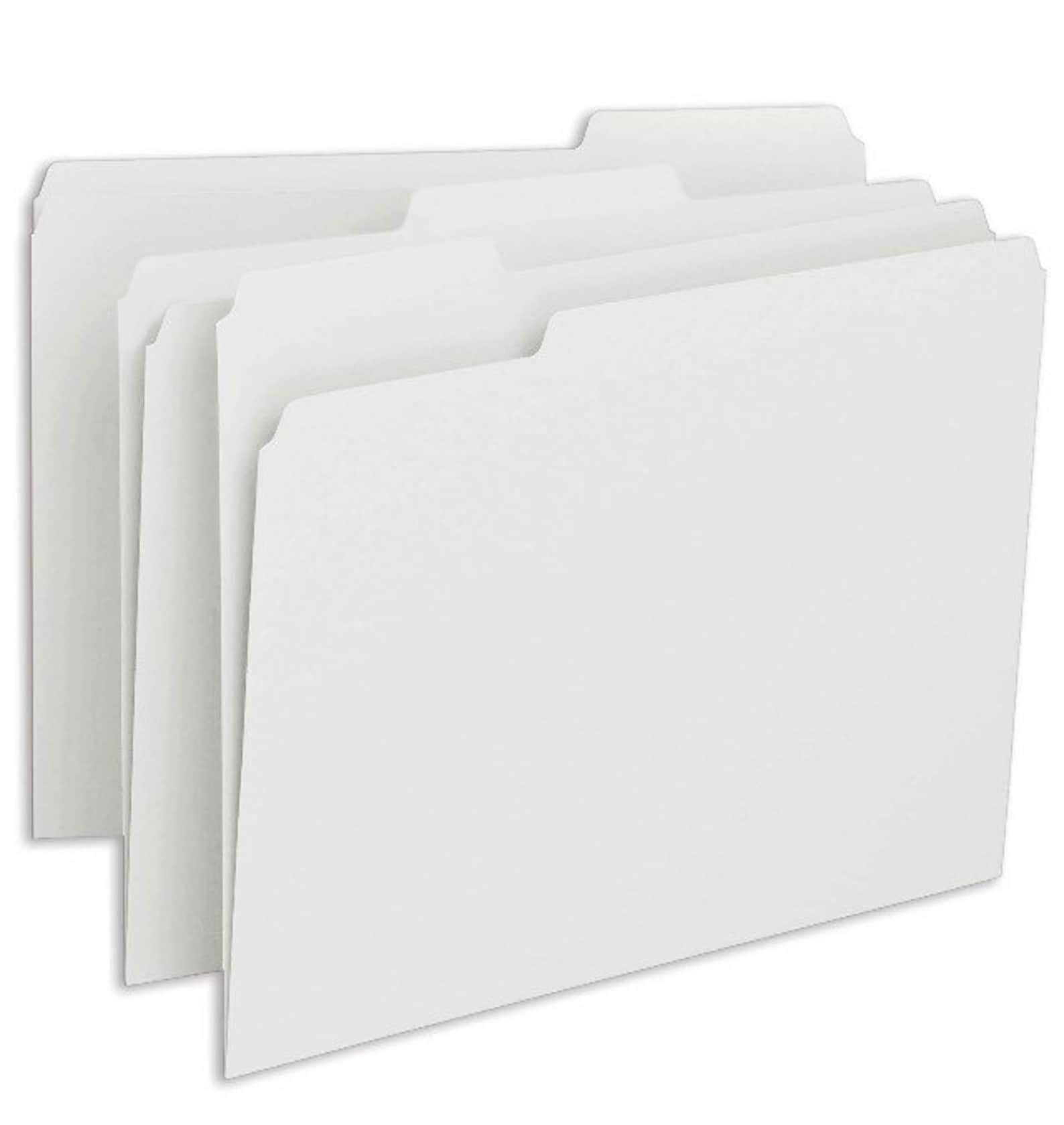 25CT White Kraft Standard File Folder Kraft file folder Etsy