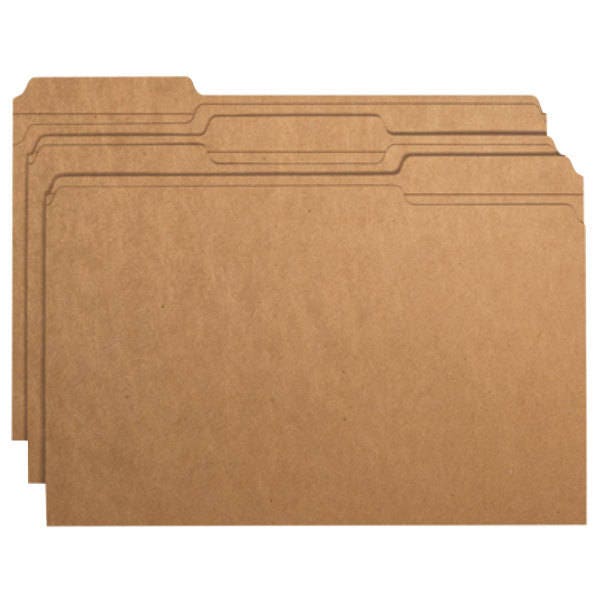 25CT Kraft Standard File Folder, Kraft file folder, Eco-Friendly, Kraft Paper, Kraft Supplies, Stationary, Business, Folders, Recyclable