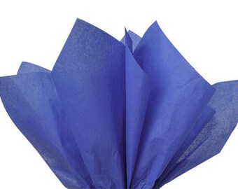 Sapphire Blue Tissue Paper, Tissue Paper 20x30", Gift Tissue Paper, Christmas Gift, Gift Packaging, Gift, Birthday Gift, Wedding Gift,Bridal