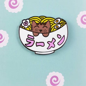 Ramen Kitty - Hard enamel Pin