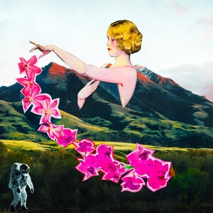 Collage original cortado a mano