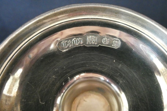 Ensemble Ancien De Six Porte-menu / Porte-cartes En Argent Sterling Des Ann%c3%a9es 1910
