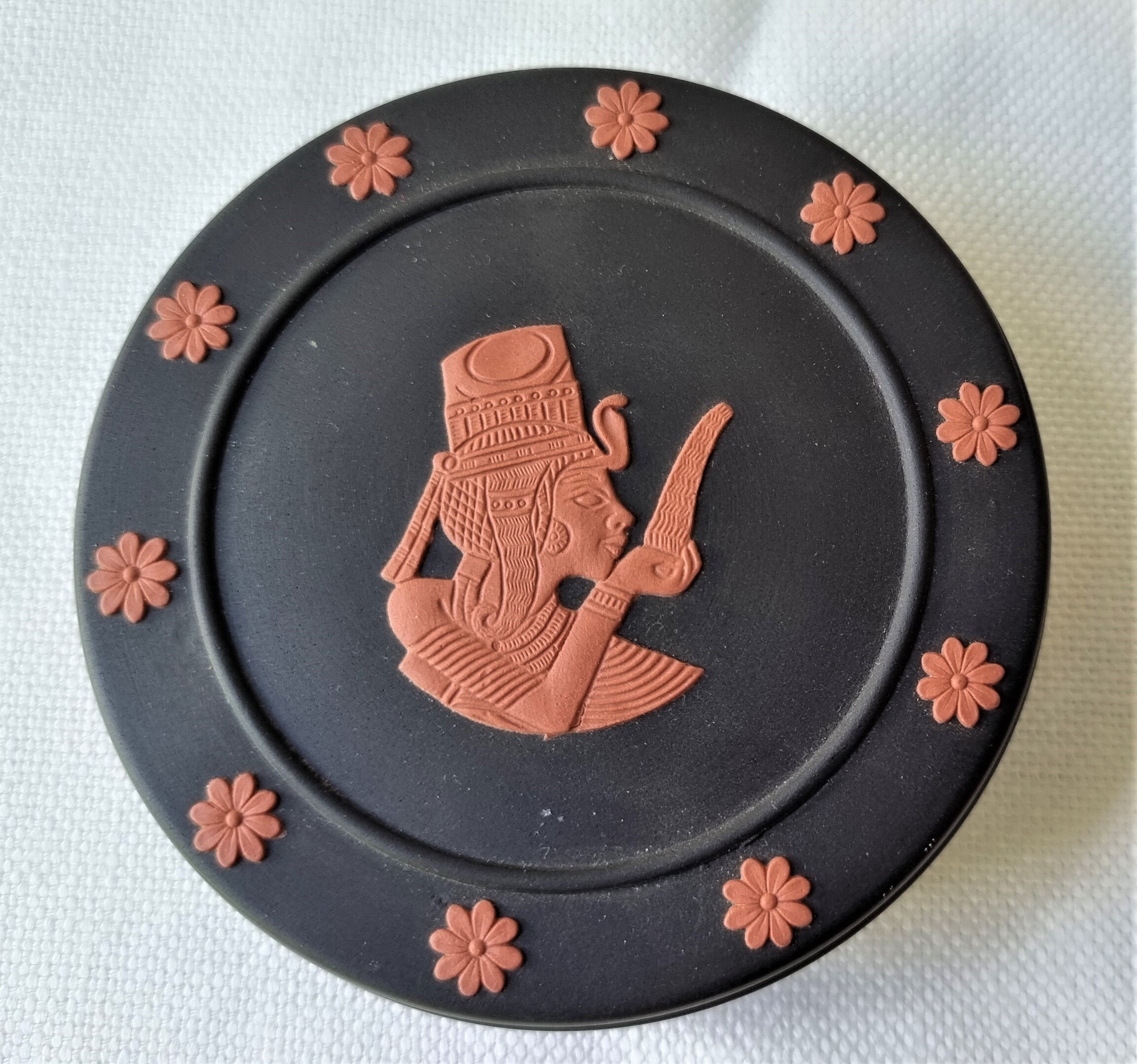 希少なヴィンテージ ウェッジウッド ブラックバサルト＆テラコッタ