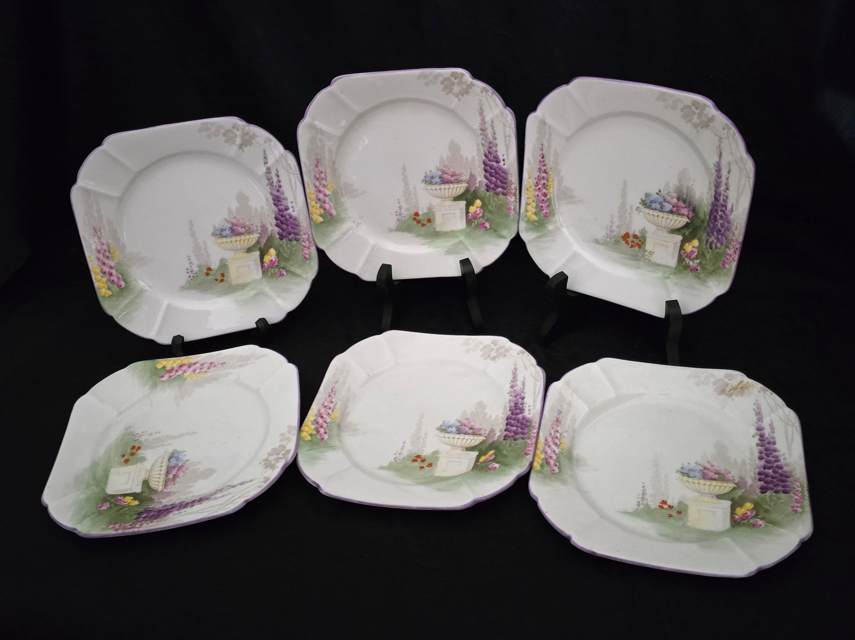 Shelley China Plate Queen Anne - Etsy