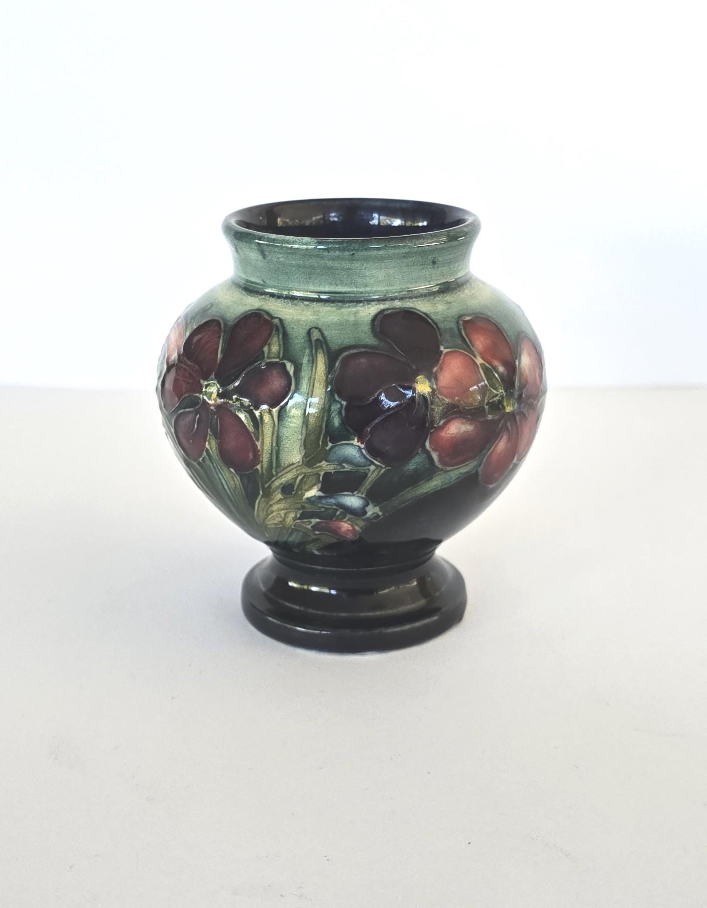 Moorcroft Small Vase - Etsy UK