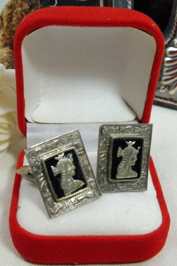 Stunning Vintage Hand Crafted Gent's 800 Silver C… - image 3