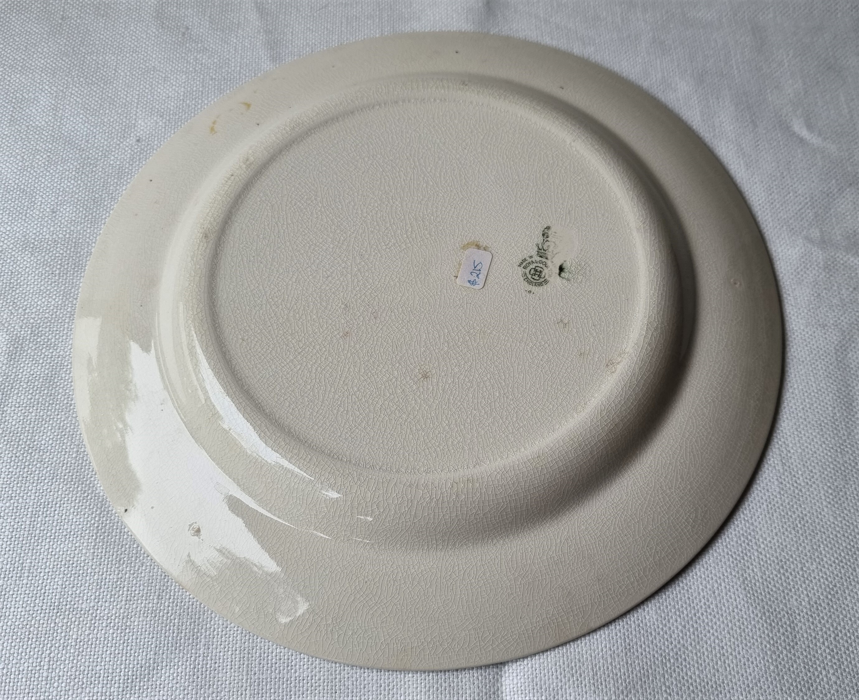 Royal Doulton 1930's Series Ware Large Dinner or Display Plate portia Etsy Australia