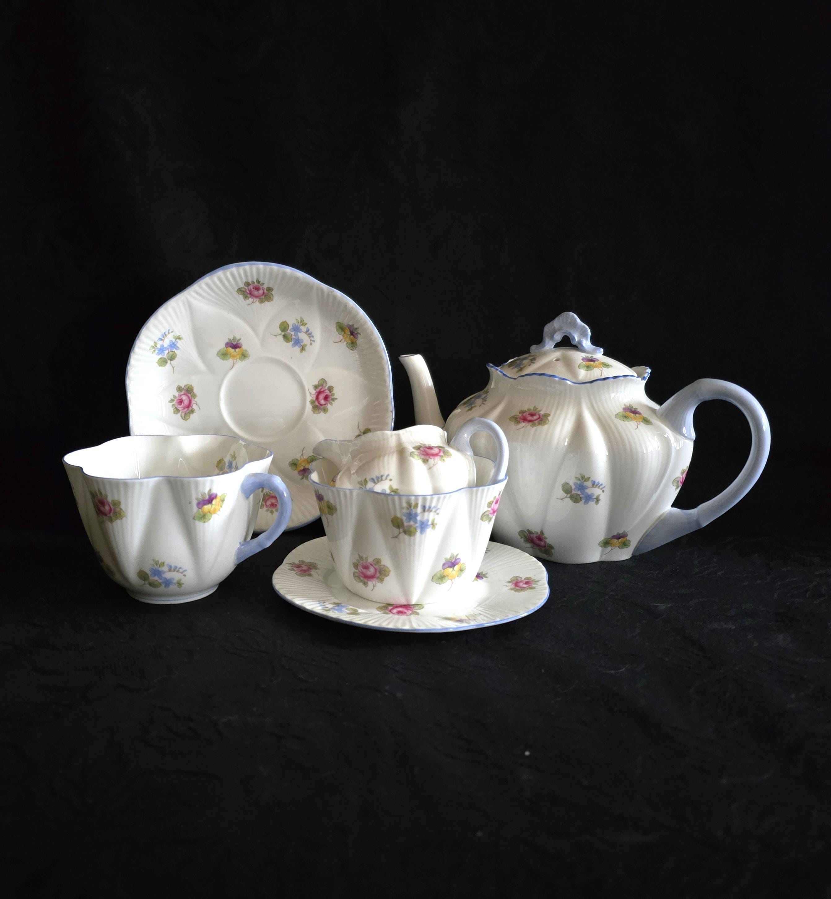 Shelley tea set - Etsy 日本