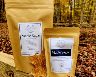Pure Ohio Maple Sugar | Natural Sweetener for Coffee, Cooking or Baking