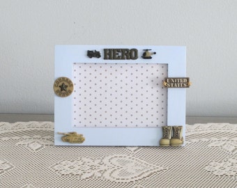 Military Hero 3.5 x 5 Picture Frame