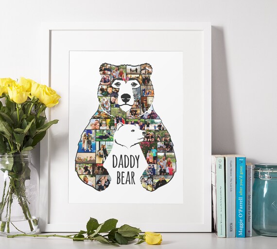 Fathers Day Gifts, Dad Photo Collage, Gifts for Dad From Daughter