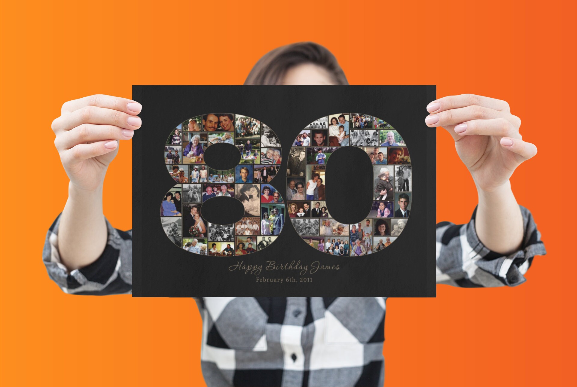 80th birthday gift for mom 80th birthday gift for men 80th birthday gift for grandma 80th birthday gift for women 80th photo collage