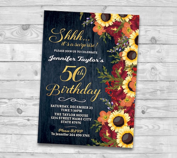 Invitación de Cumpleaños