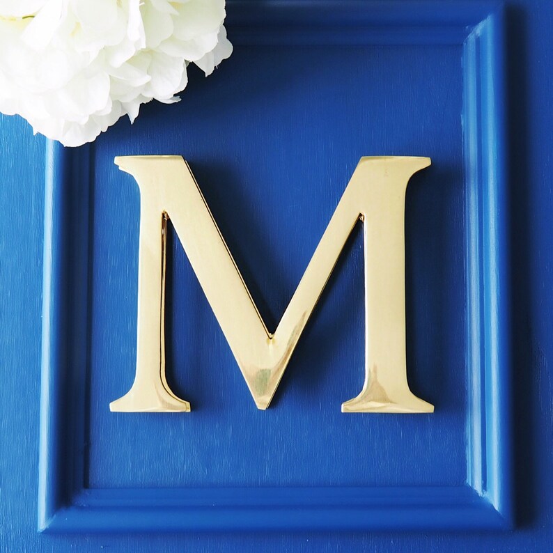Personalized Door Knocker Polished Brass Door Knocker Etsy