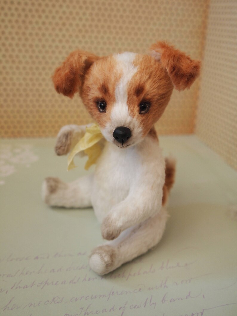 Jack Russell Terrier. Teddy Artist Teddy OOAK Etsy Jack Russell Terrier. Teddy Artist Teddy OOAK Etsy