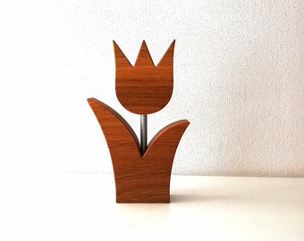 Chêne tulipe en bois, décoration printanière