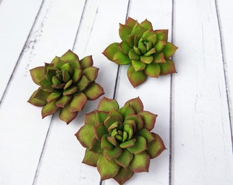 Succulent hair pin - Flower hair pin - Succulent jewelry - Succulent hair clip - Bridesmaid hair pins - Bridal hair pins - Flower hair clip