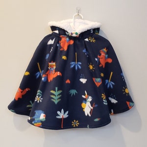 Entrega em 2 dias || Poncho para assento de carro Woodland Creature || Animais da floresta || Poncho para assento de carro | Poncho para criança | Casaco para assento de carro | Casaco para assento de carro