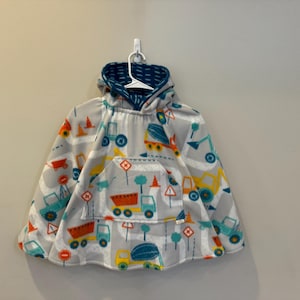 Entrega em 2 dias || Poncho para assento de carro de caminhão de construção || Poncho para caminhão basculante || Poncho para assento de carro de escavadeira || Poncho para criança || Casaco para assento de carro