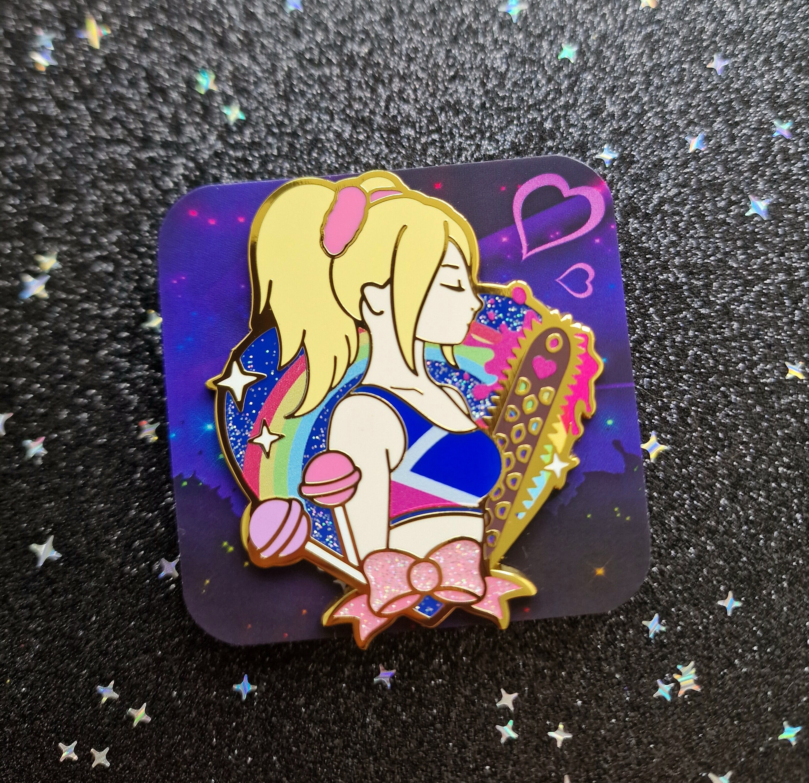 Juliet Starling Lollipop Chainsaw Holographic Sticker 