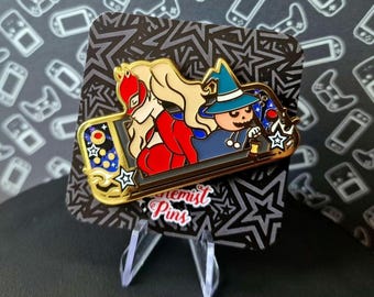 JRPG Game Console Enamel Pin Gamer Gift Ideas