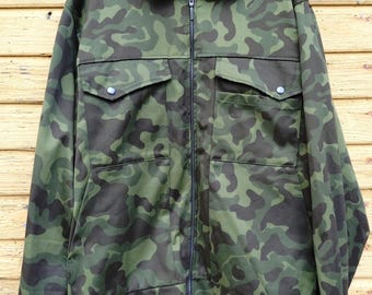 Original Finnish Army M62 Reversible Camo Jacket Sz. 746 - Etsy