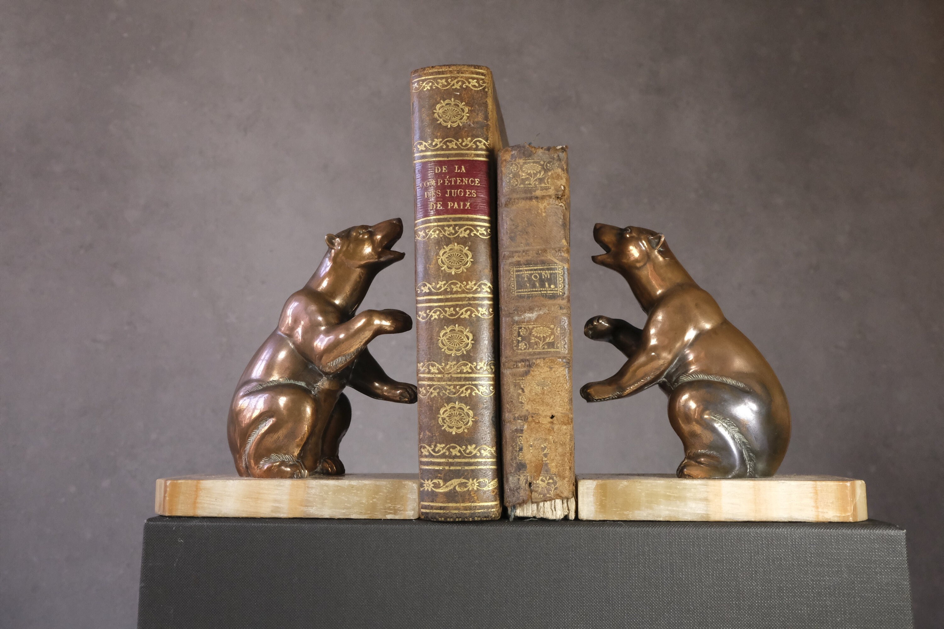 Bear Bookends - Etsy