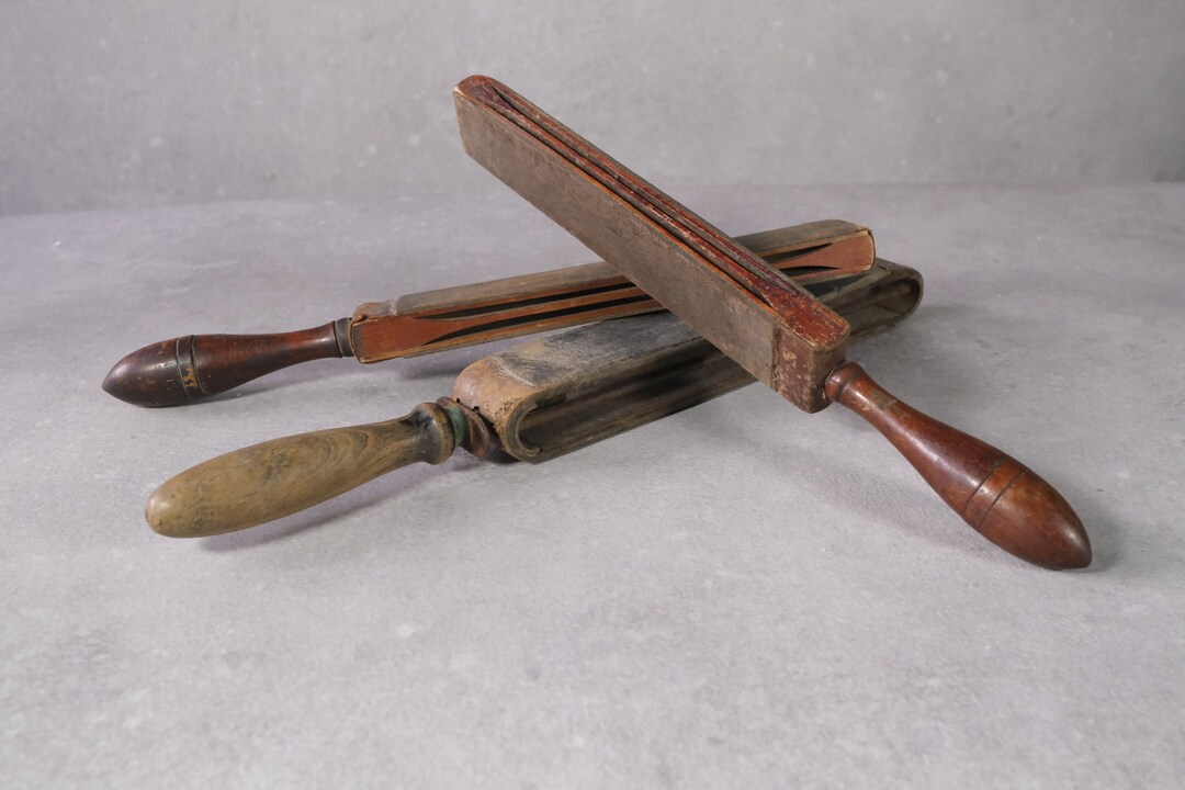 Straight Razor Sharpeners / Collection of 3 Antique French Etsy