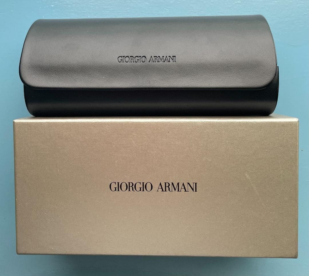 Armani Sunglasses Case and Box Etsy